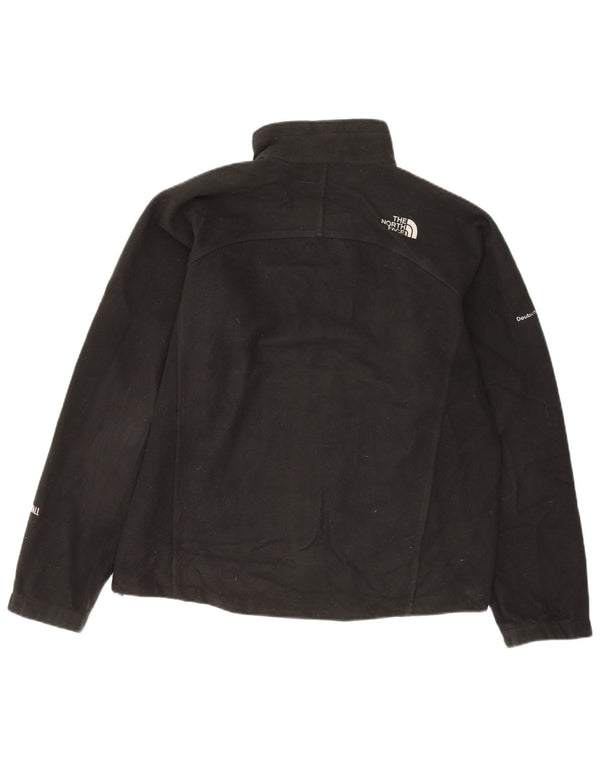 THE NORTH FACE Mens Fleece Jacket UK 38 Medium Black Polyester