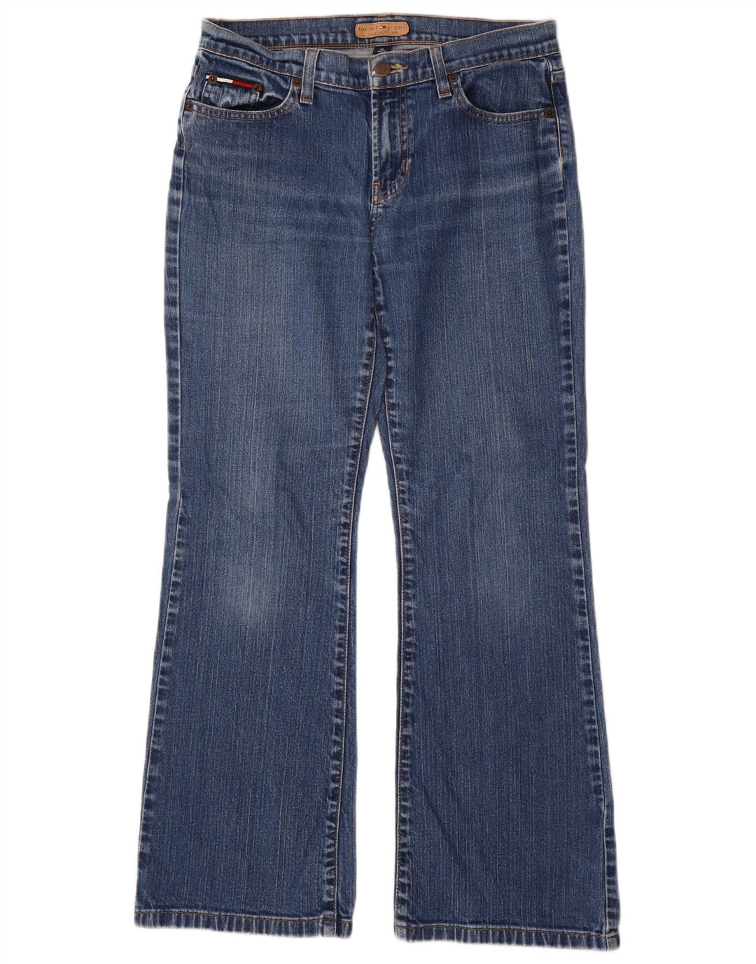 Tommy Hilfiger Womens Bootcut Jeans US 9 Medium W30 L29 Blue Cotton