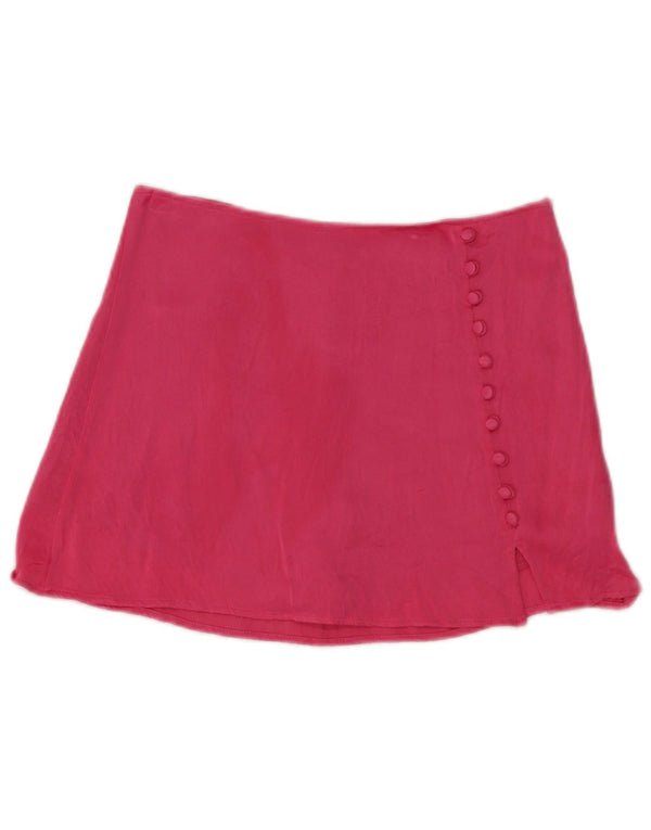 Zara Womens Skort Medium W28 Pink Viscose