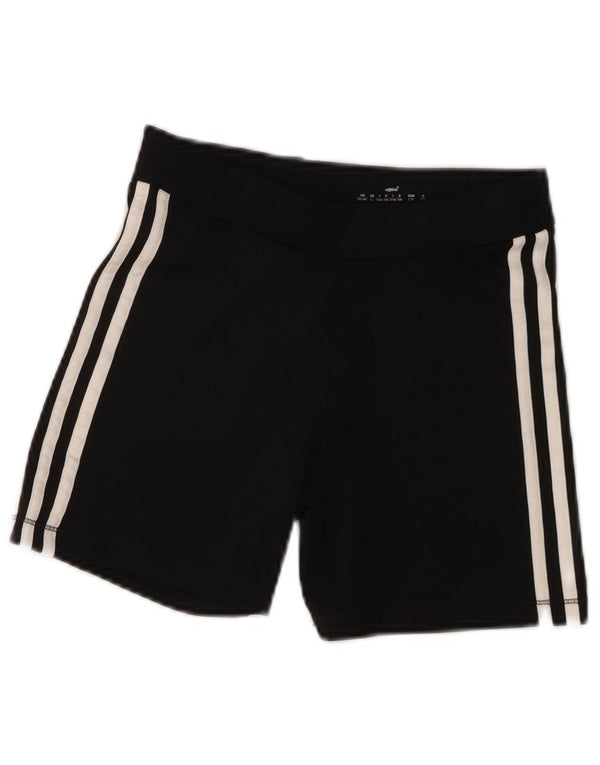 Adidas Girls Climalite Sport Shorts 13-14 Years Black Polyester