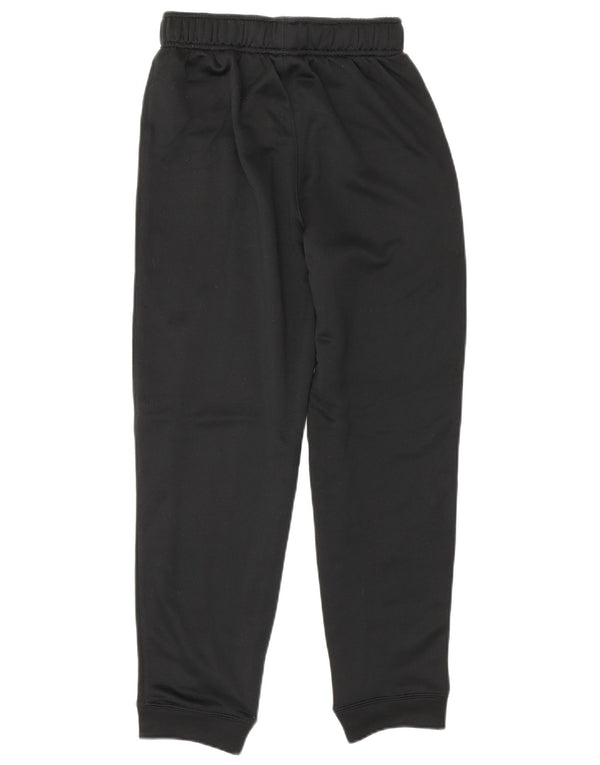 NIKE Boys Tracksuit Trousers Joggers 12-13 Years Large  Black Polyester