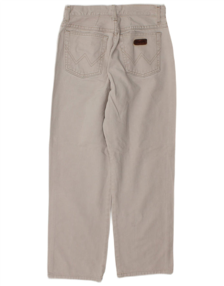 Wrangler Mens Straight Jeans W28 L27 Beige