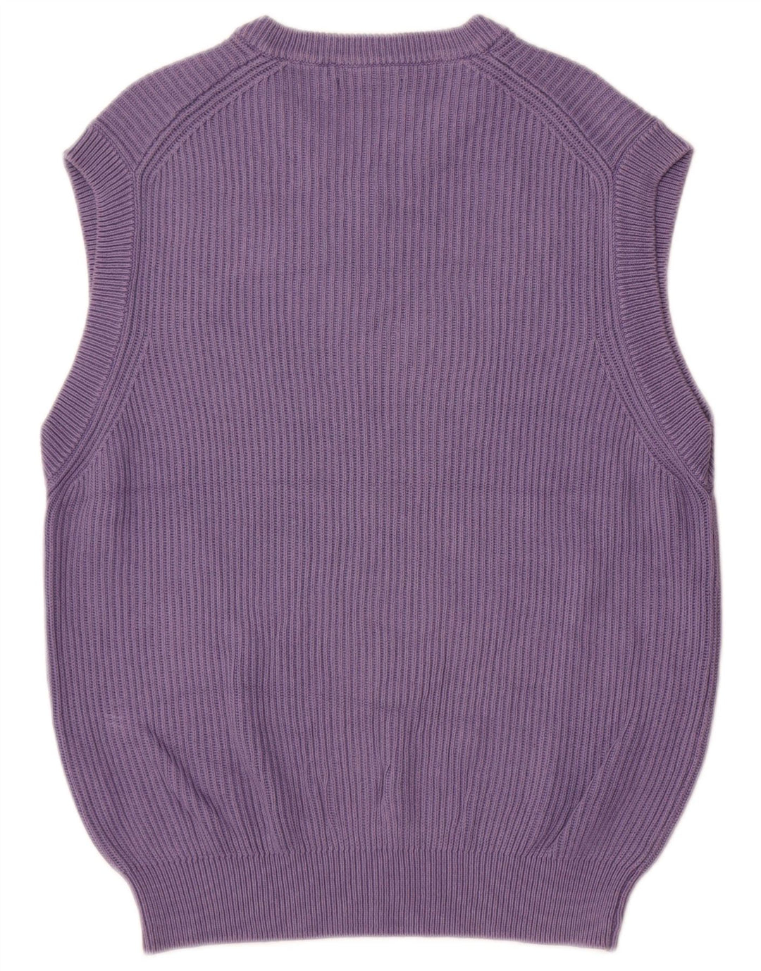 Zara Mens Vest Tank Top Medium Purple Cotton