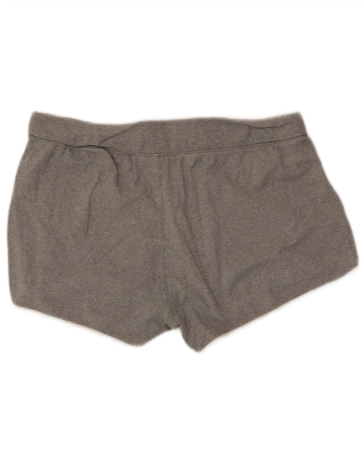 CHAMPION Womens Sport Shorts UK 14 Large Grey