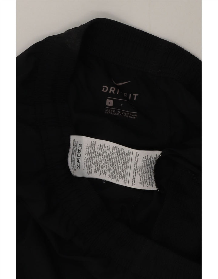 Nike Mens Dri Fit Tracksuit Trousers Small  Black Polyester