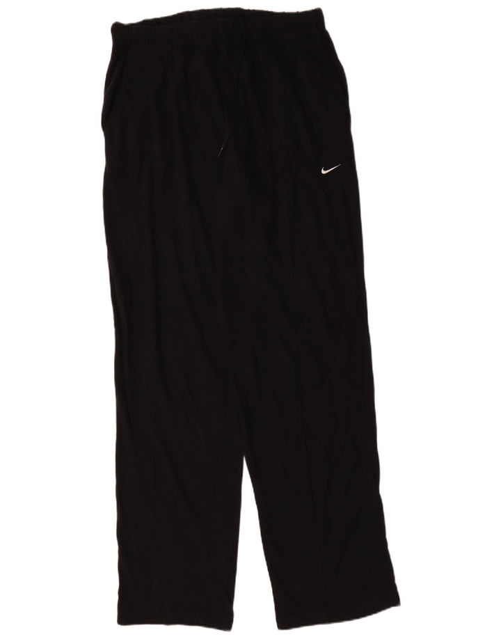 Nike Mens Tracksuit Trousers Large  Black Cotton