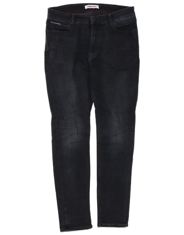 Tommy Hilfiger Mens Simon Skinny Jeans W34 L32 Navy Blue Cotton