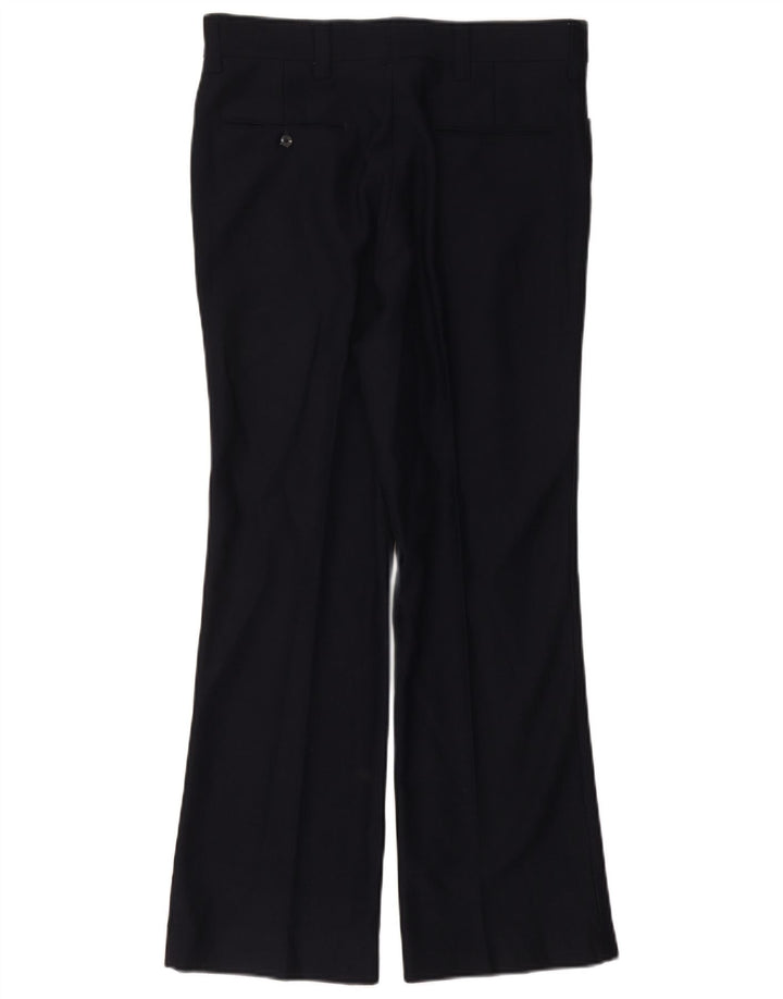 LEVI'S Womens Straight Casual Trousers W34 L29 Navy Blue