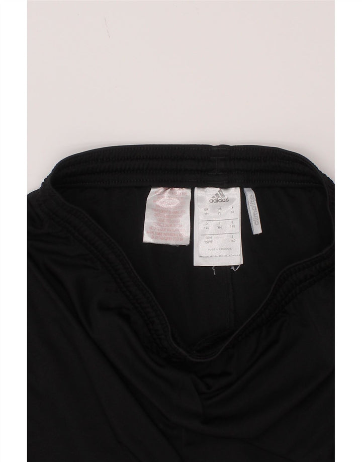 Adidas Boys Climalite Sport Shorts 9-10 Years Medium Black Polyester