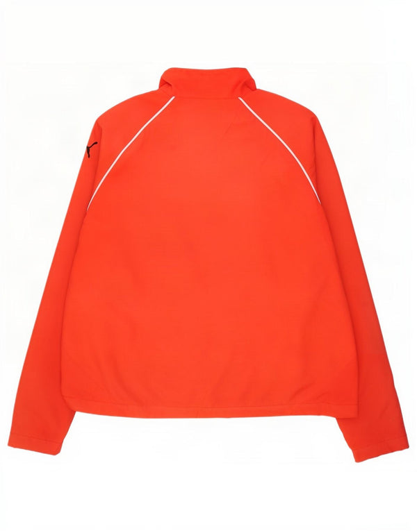 Puma Mens Tracksuit Top Jacket Medium Red
