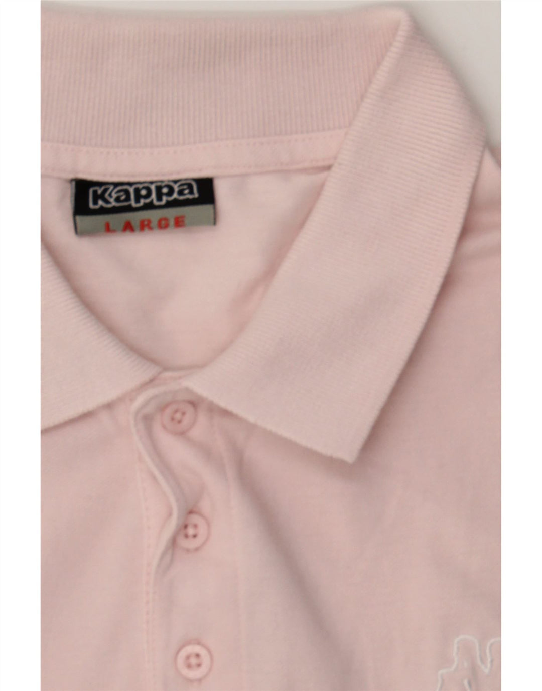KAPPA Mens Polo Shirt Large Pink Cotton Vintage Kappa and Second-Hand Kappa from Messina Hembry 