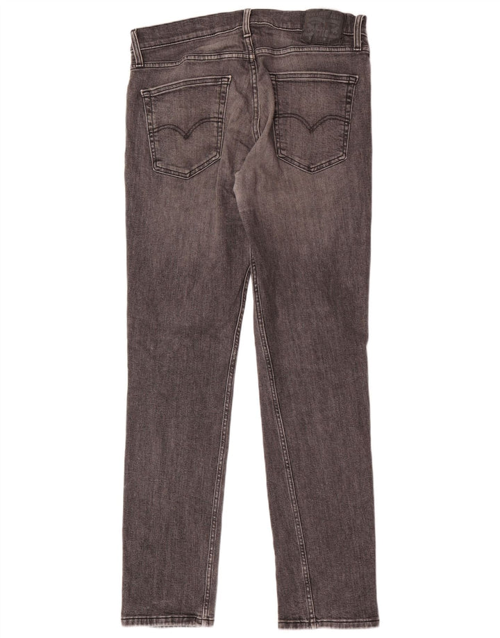 Levi's Mens 511 Slim Jeans W36 L33 Grey Cotton