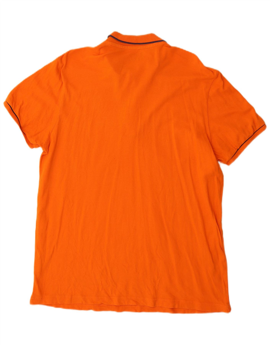 LOTTO Mens Polo Shirt XL Orange Cotton