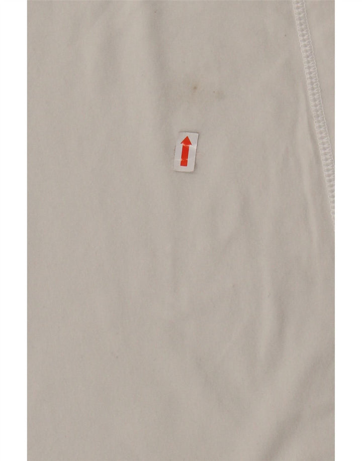 CHAMPION Womens T-Shirt Top UK 14 Large White Colourblock