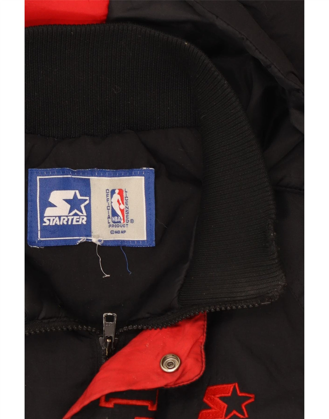 Starter Boys Red Bull Graphic Anorak Jacket 9-10 Years Black Colourblock