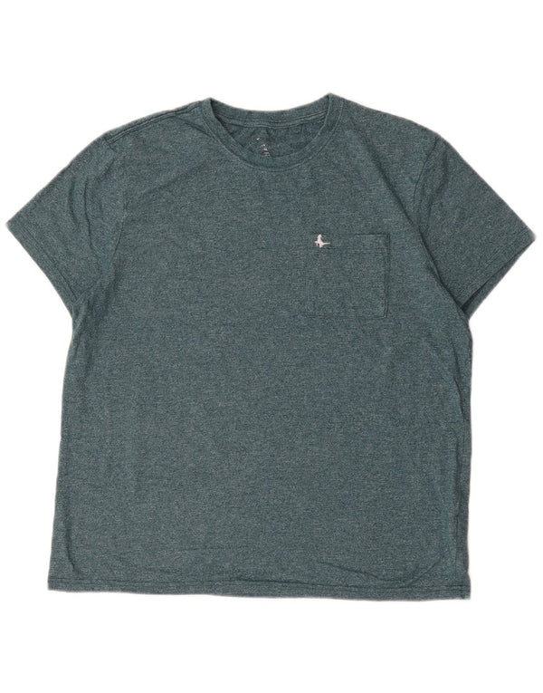 Jack Wills Mens T-Shirt Top XL Green Polyester