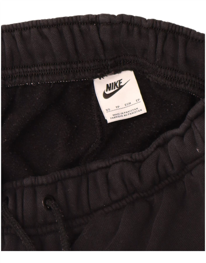 Nike Mens Loose Fit Tracksuit Trousers XS  Black Cotton
