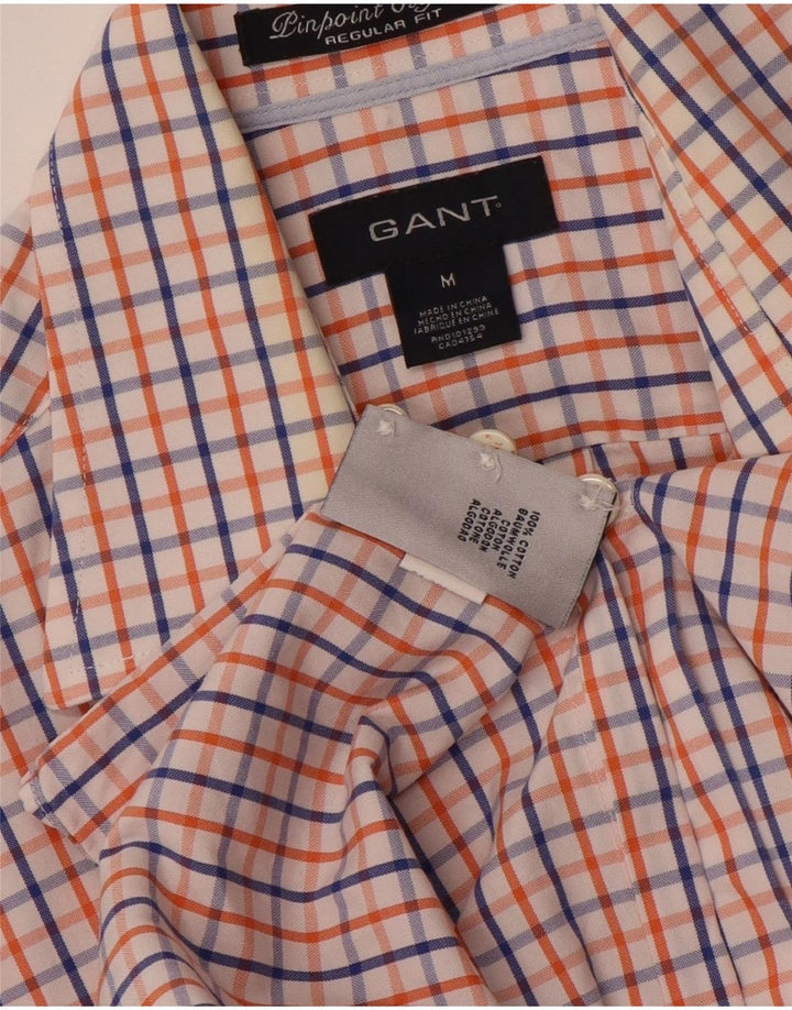 GANT Mens Regular Fit Shirt Medium Multicoloured Check Cotton