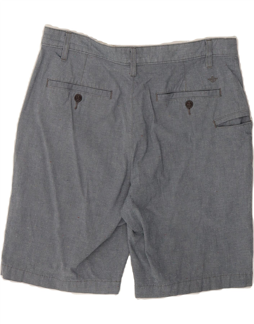 DOCKERS Mens Chino Shorts W32 Medium Blue Cotton Vintage Dockers and Second-Hand Dockers from Messina Hembry 