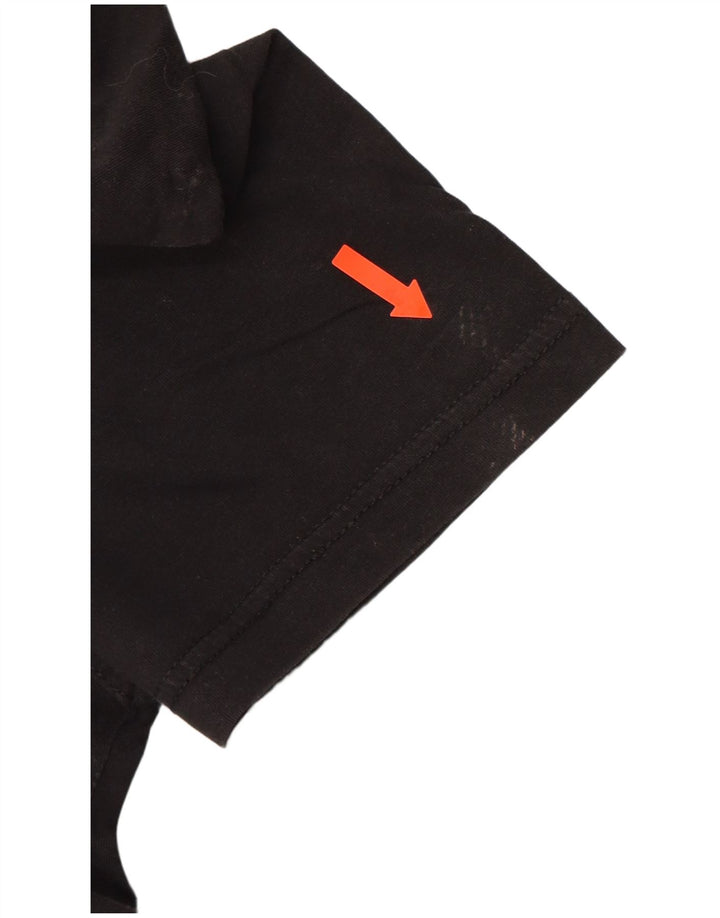 TOMMY HILFIGER Mens T-Shirt Top Large Black