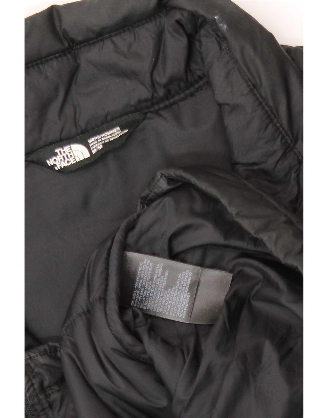 The North Face Mens Padded Jacket UK 38 Medium Black Polyester