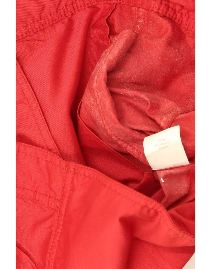Brema Womens Biker Jacket IT 44 Medium Red Polyamide