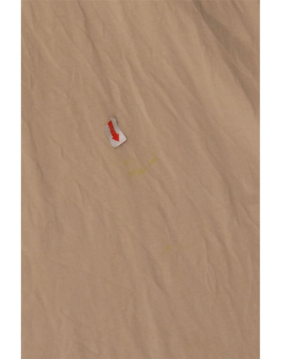 JACK & JONES Mens Graphic T-Shirt Top XL Beige Cotton