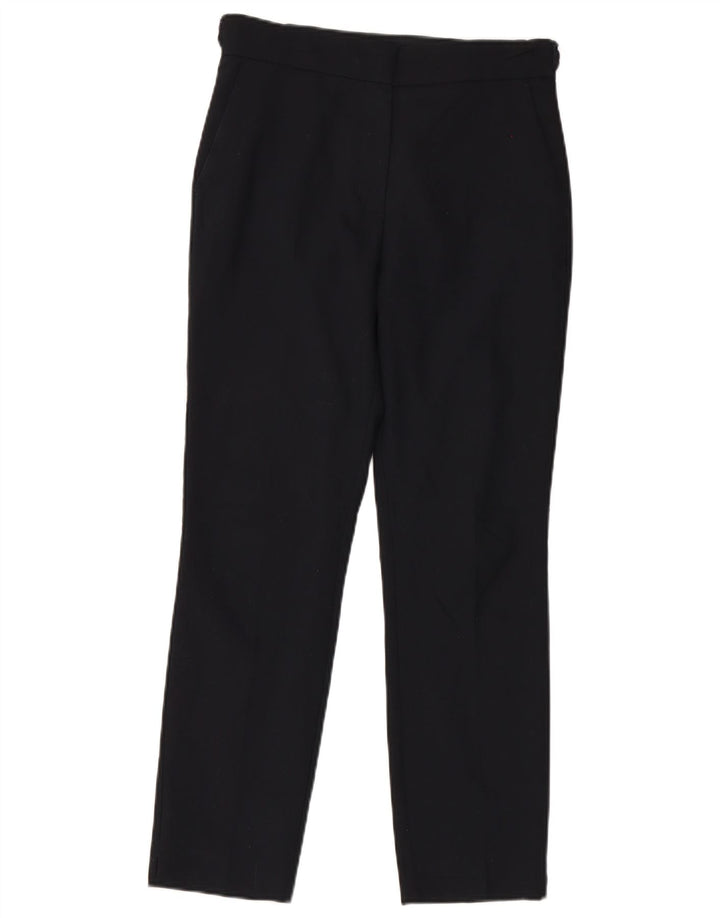 Zara Womens Slim Chino Trousers Medium W28 L27 Black