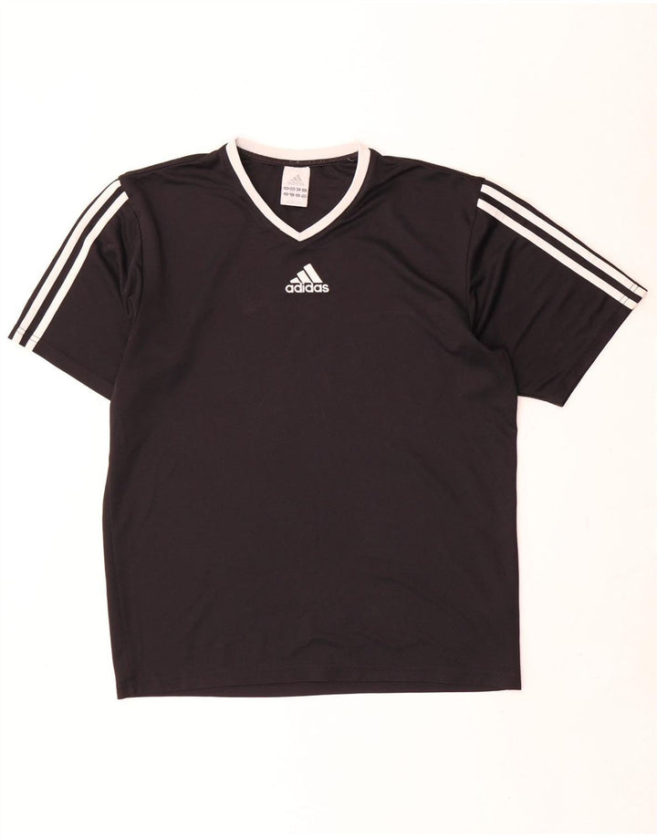 Adidas Mens Climalite T-Shirt Top Small Black Polyester