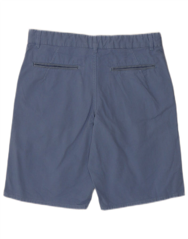 MASSIMO DUTTI Boys Chino Shorts 13-14 Years W28  Blue Cotton