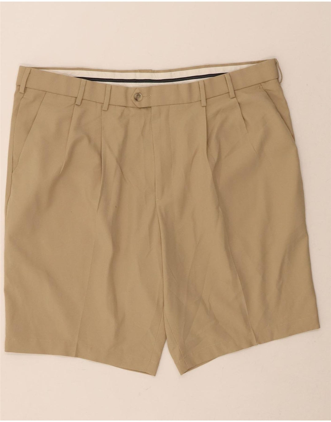 DOCKERS Mens Pegged Chino Shorts W40 XL Beige Polyester Vintage Dockers and Second-Hand Dockers from Messina Hembry 