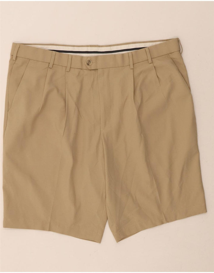 DOCKERS Mens Pegged Chino Shorts W40 XL Beige Polyester Vintage Dockers and Second-Hand Dockers from Messina Hembry 