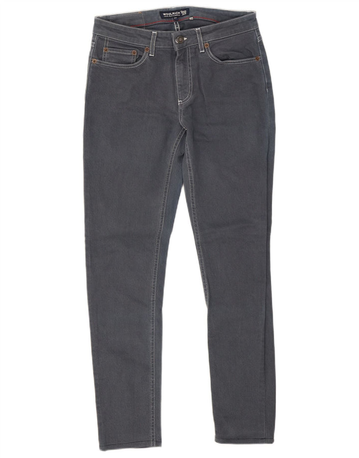 Woolrich Womens Skinny Jeans W27 L27 Grey