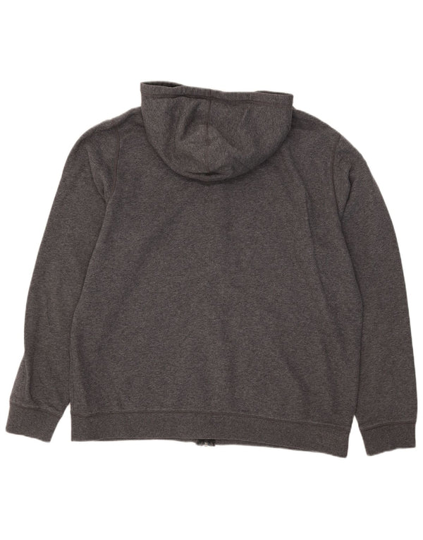 Under Armour Mens Cold Gear Zip Hoodie Sweater XL Grey Cotton