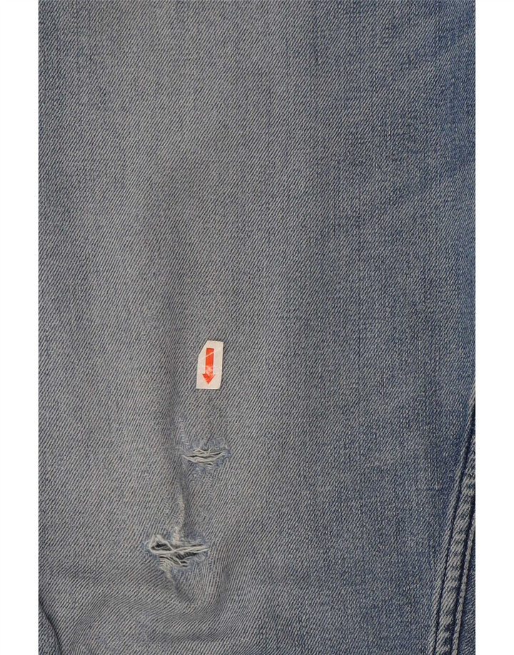 Hugo Boss Mens Slim Jeans W38 L32 Blue Cotton