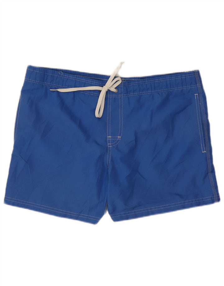 Sundek Mens Swimming Shorts Large Blue Colourblock