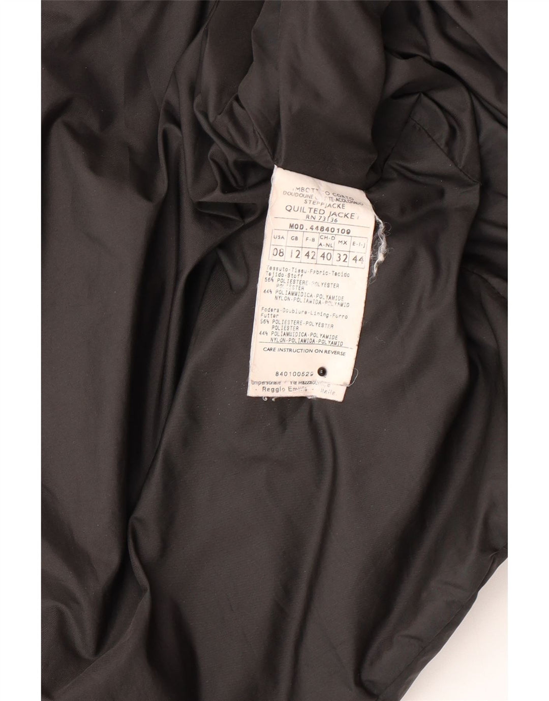 Max & Co. Womens Short Sleeve Padded Jacket UK 12 Medium Black Polyester