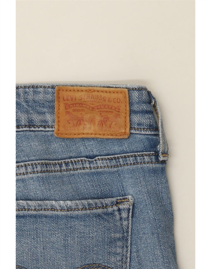 LEVI'S Womens 714 Straight Jeans W30 L28 Blue Cotton Vintage Levi's and Second-Hand Levi's from Messina Hembry 