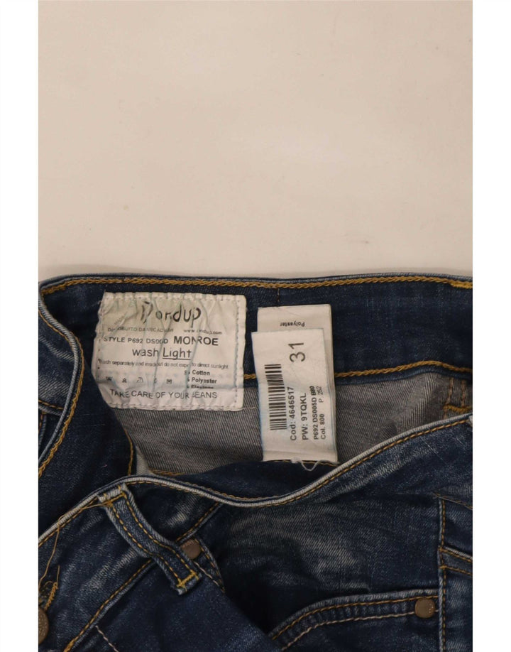 Dondup Womens Slim Jeans W31 L29 Blue Cotton