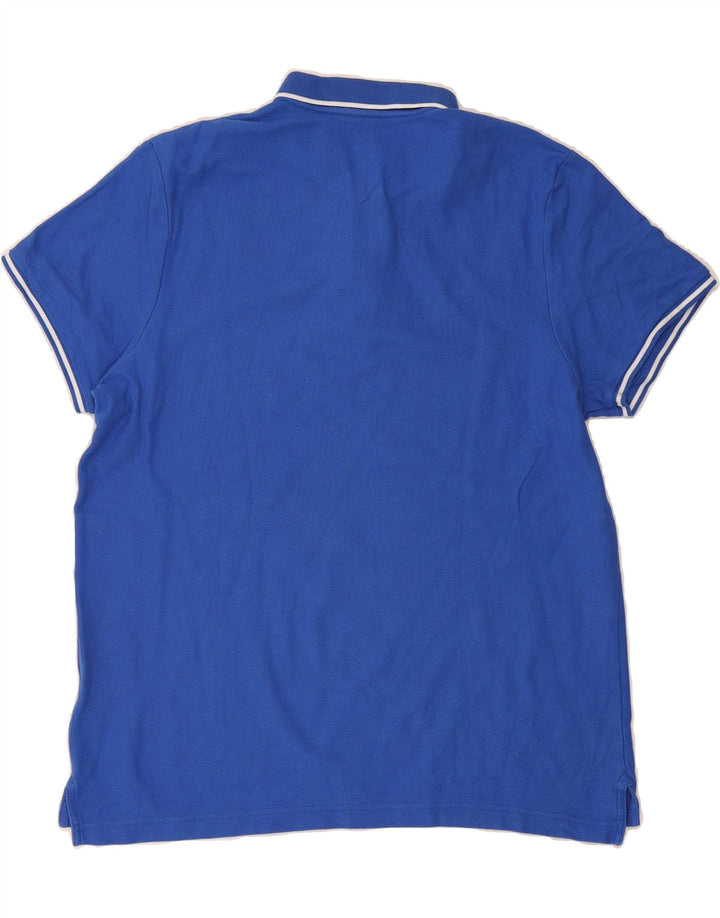 NIKE Mens Polo Shirt XL Blue Vintage Nike and Second-Hand Nike from Messina Hembry 