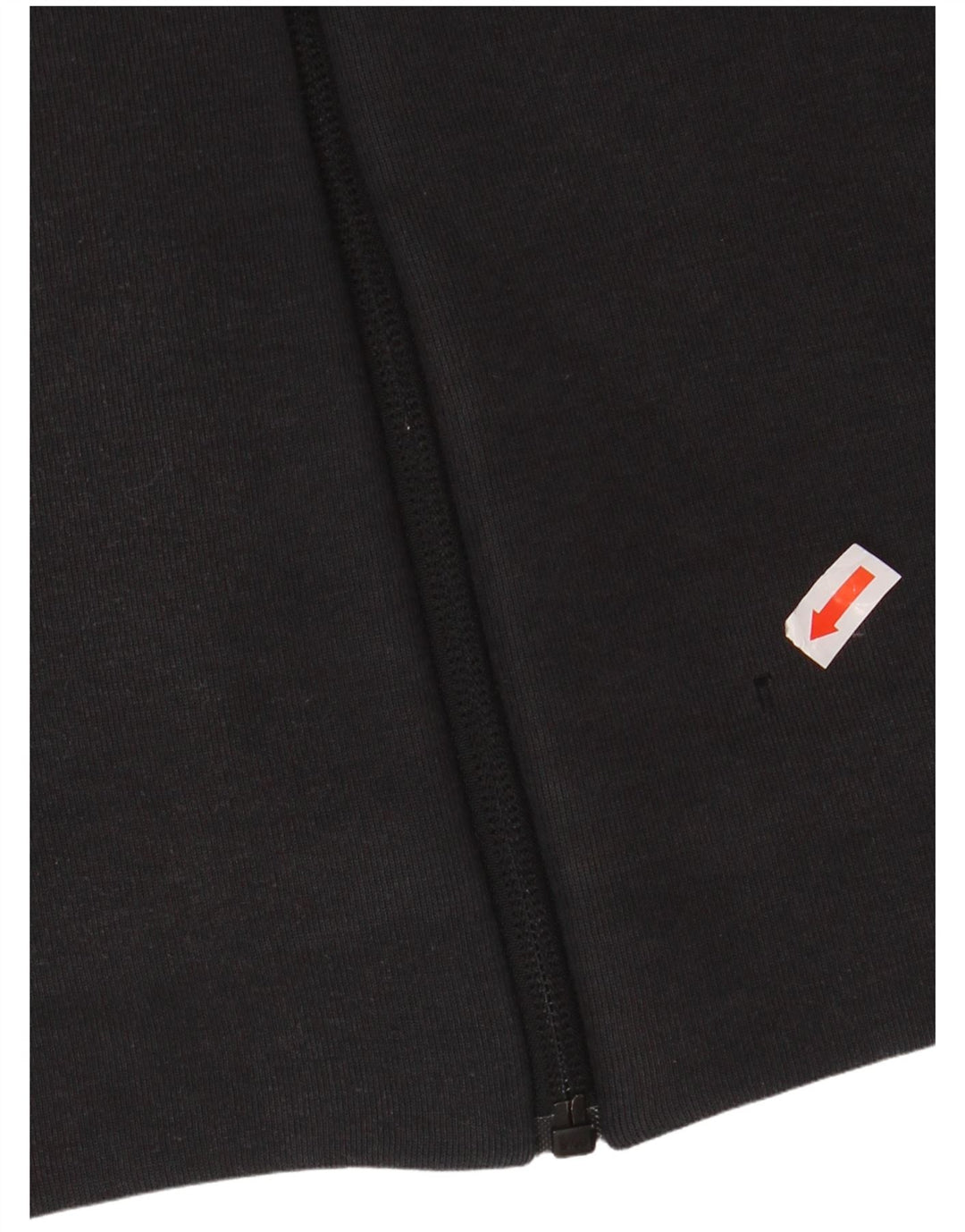 NIKE Boys Zip Hoodie Sweater 13-14 Years XL Black Cotton