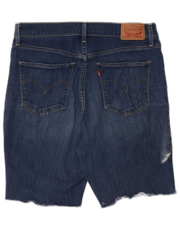 Levi's Womens 312 Denim Shorts W30 Medium Blue Cotton
