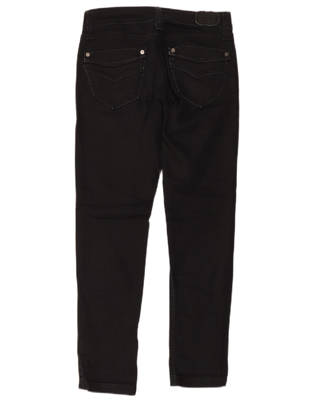 Replay Womens Slim Jeans W27 L32 Black Cotton