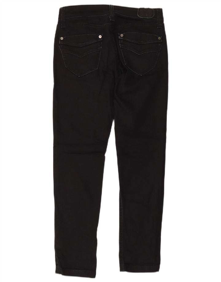 Replay Womens Slim Jeans W27 L32 Black Cotton
