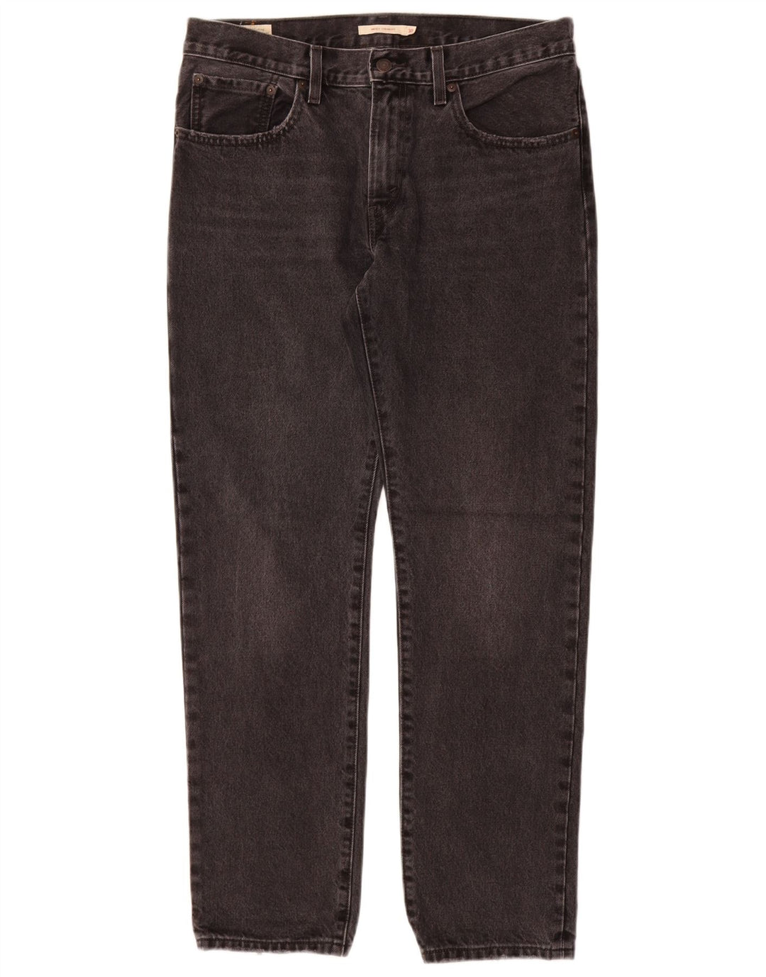 LEVI'S Womens Mid Rise Straight Jeans W30 L31  Grey Cotton