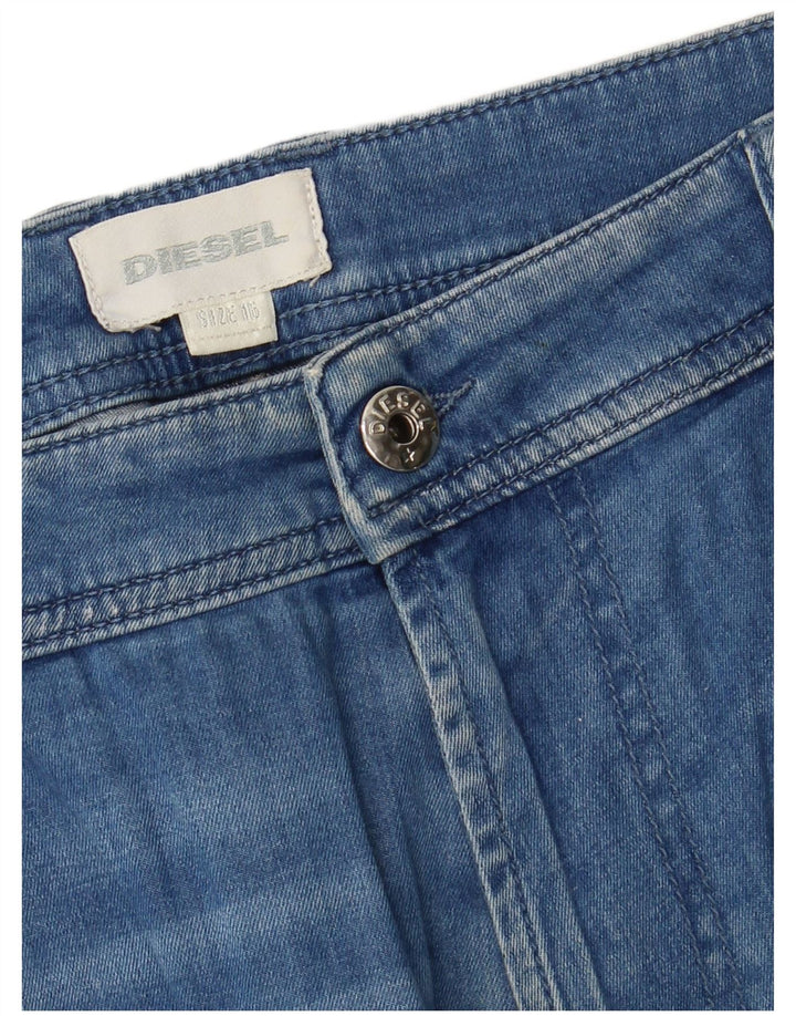 DIESEL Womens Denim Shorts UK 16 Large W32  Blue