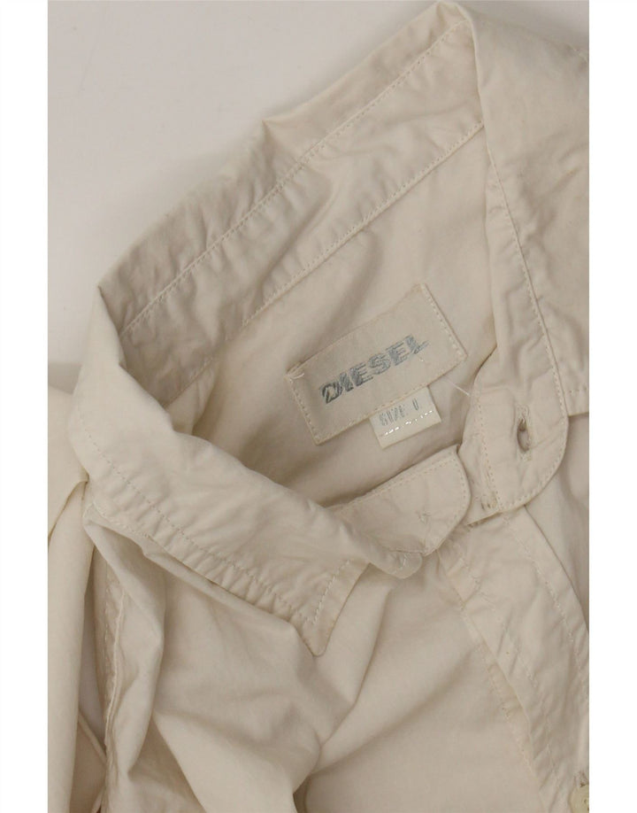 Diesel Boys Shirt 11-12 Years Large Off White