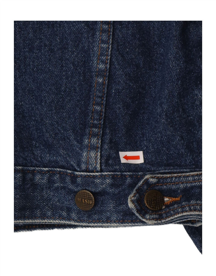 MASH Mens Denim Jacket Large Blue