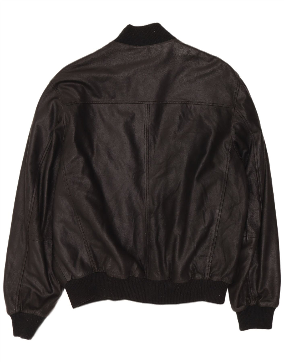 Vintage Mens Leather Jacket UK 42 XL Black