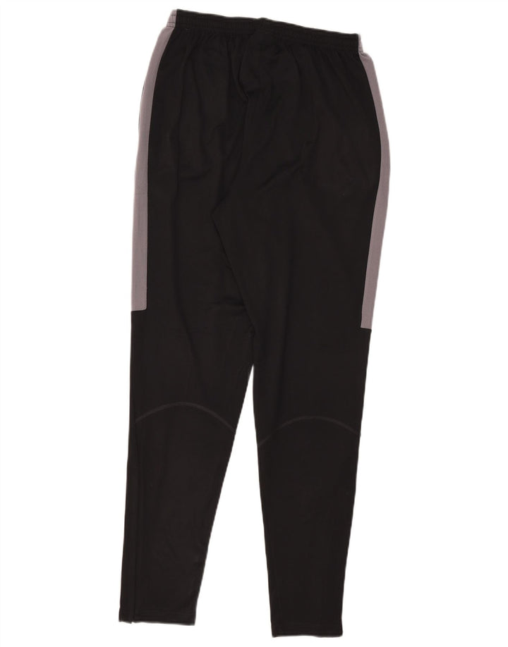 Nike Mens Tracksuit Trousers Medium  Black Colourblock Polyester Sports